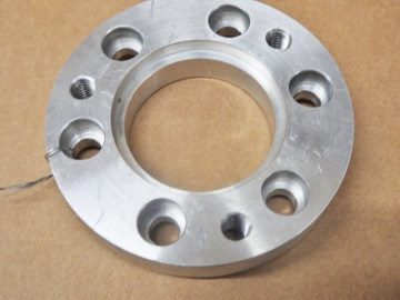 1117 Innovators West Adapter   For IW-208   FE Ford Damper to a BB Chevy V Belt Pulley to work